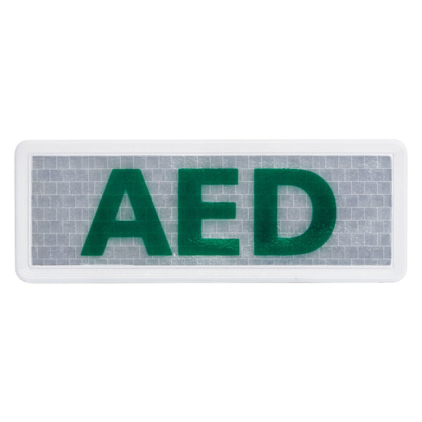 AED Reflective Badge Large  24.5cm x 11cm