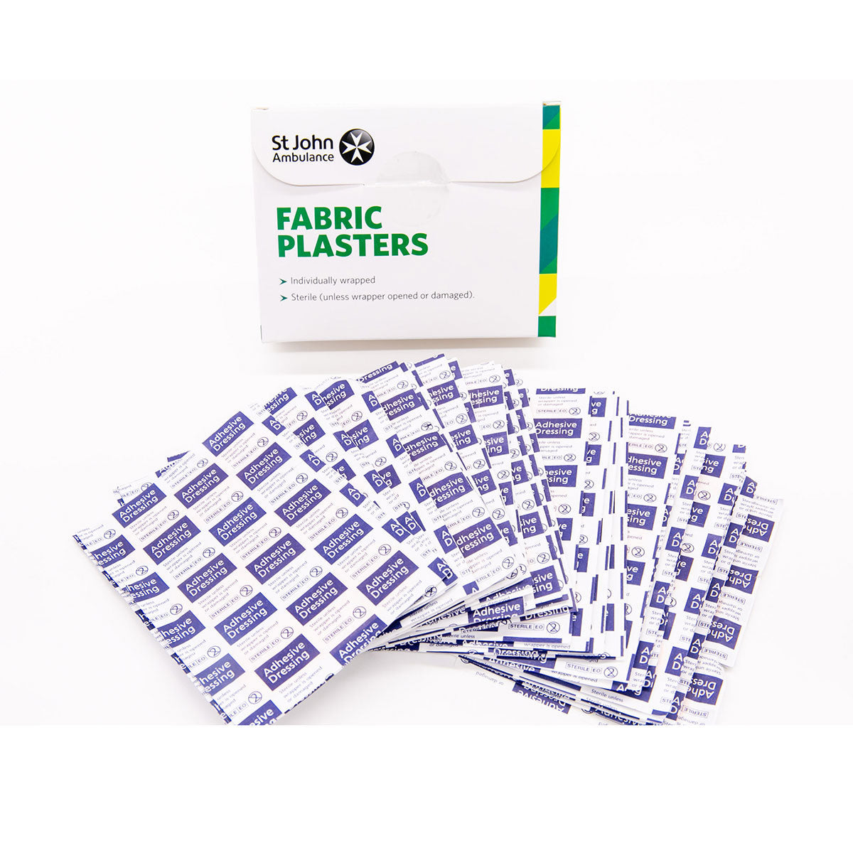 St John Ambulance Fabric Plasters 75cm x 25cm (100 PACK) Image 2