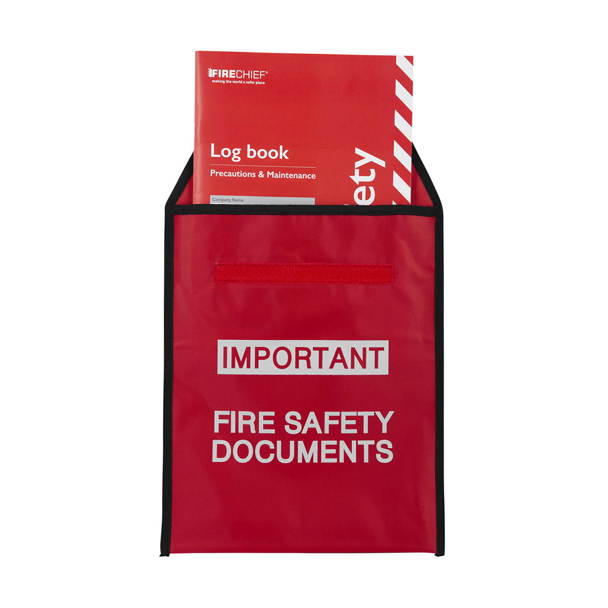 Red Fire Safety Document Holder Image 2