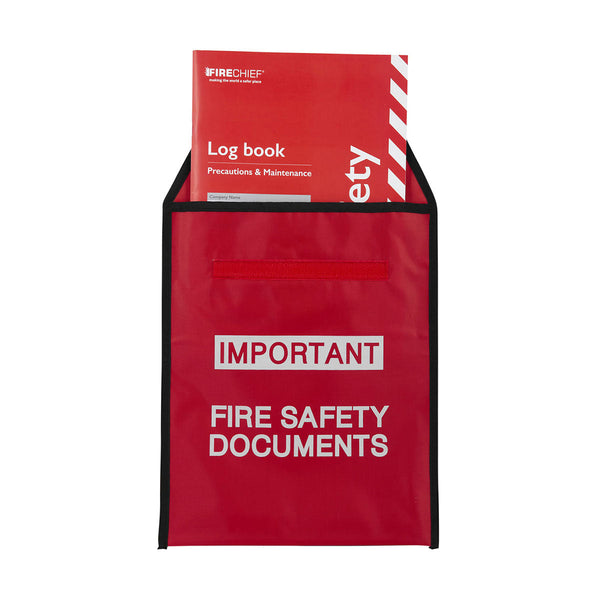 Red Fire Safety Document Holder Image 2