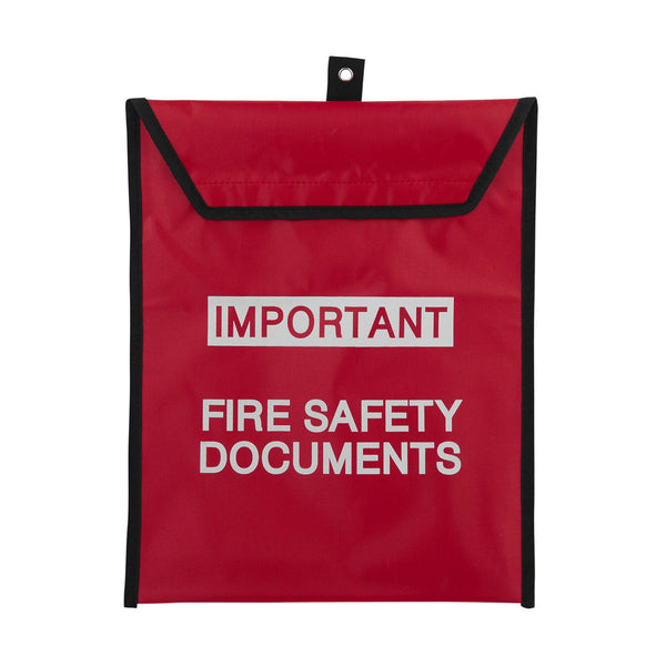 Red Fire Safety Document Holder Image 1