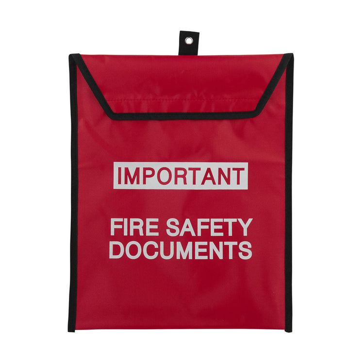 Red Fire Safety Document Holder Image 1