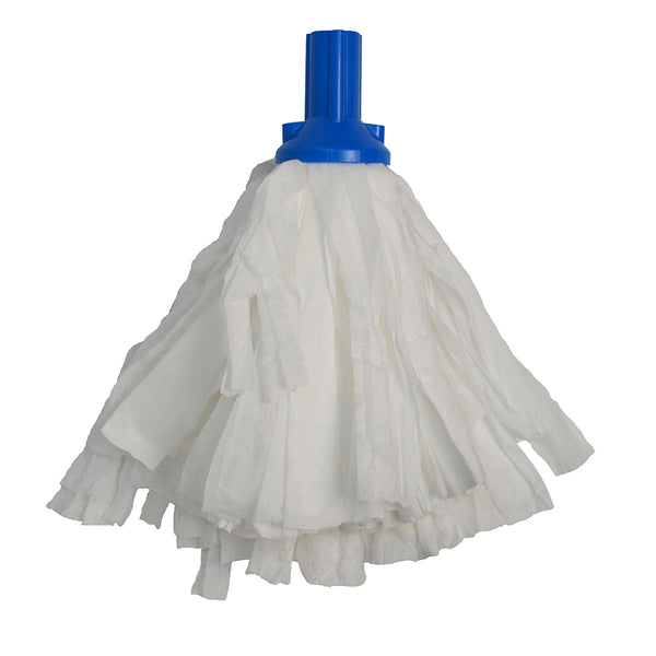 Disposable Medical Socket Mop Head Blue (50 PACK) Image 1