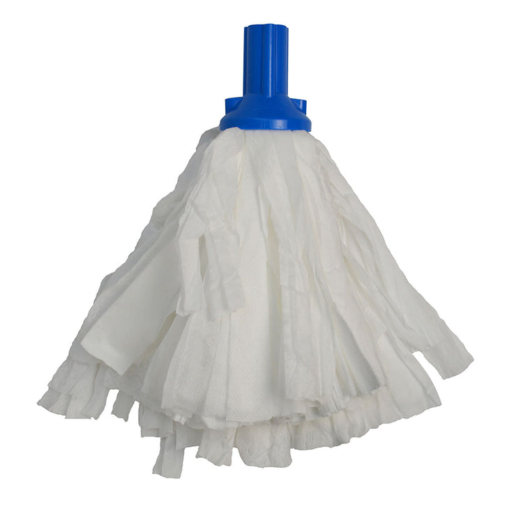 Disposable Medical Socket Mop Head Blue (50 PACK) Image 1