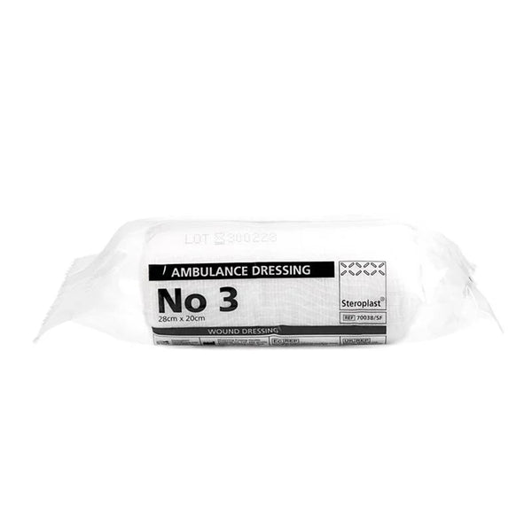 Steroplast No.3 Ambulance Dressing 20cm x 28cm