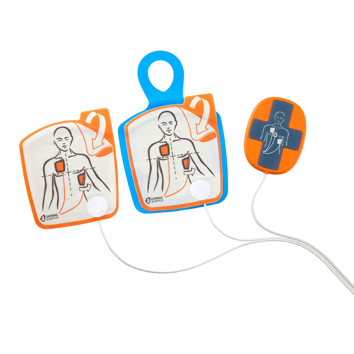Powerheart G5 Adult Defibrillator Pads with CPR Device Image 1