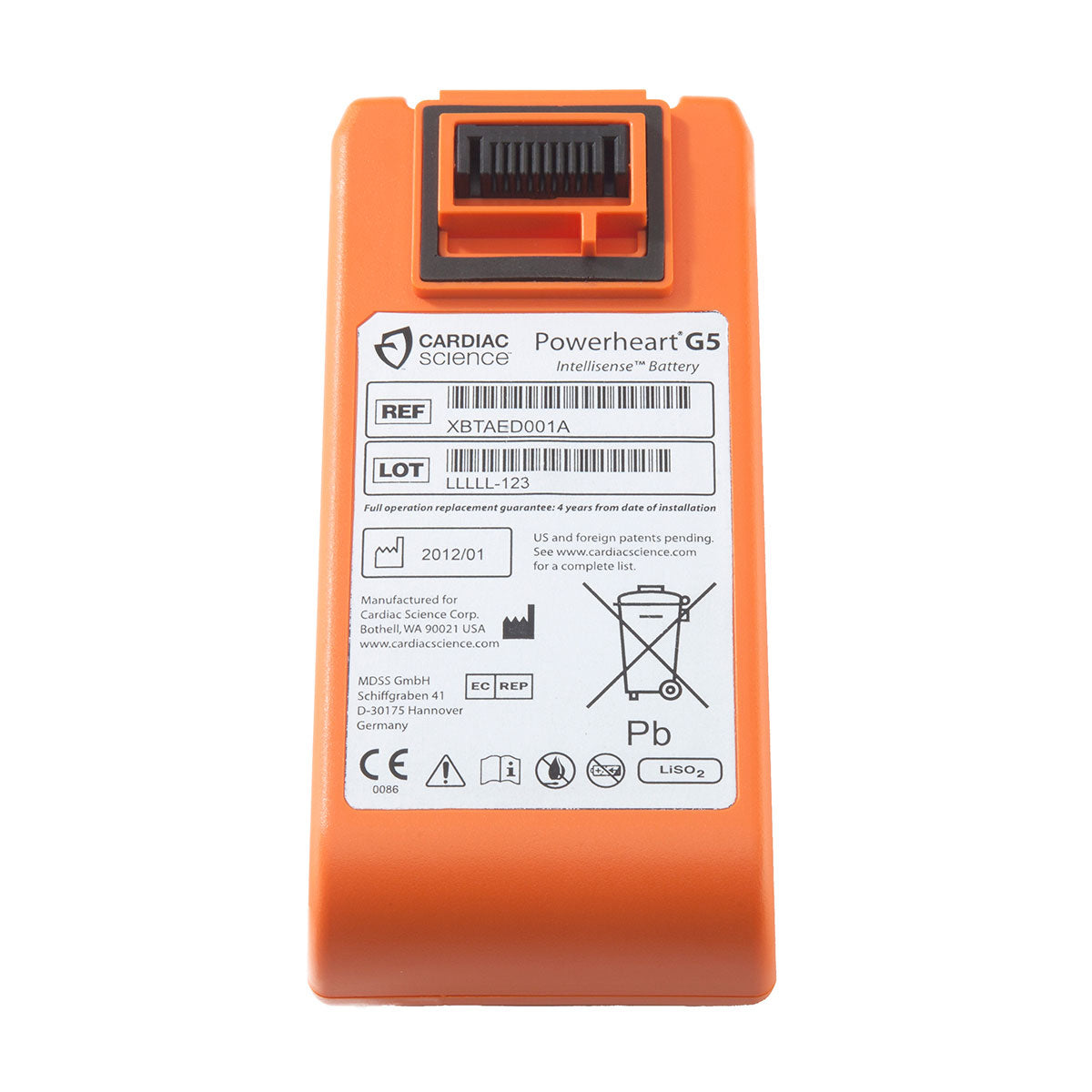 Powerheart G5 Lithium Battery Image 1