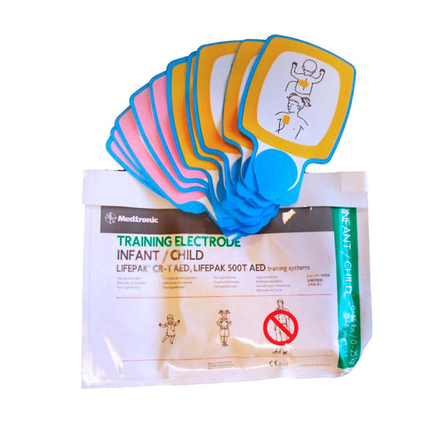 Lifepak Defibrillator InfantChild Trainer Pads Image 1