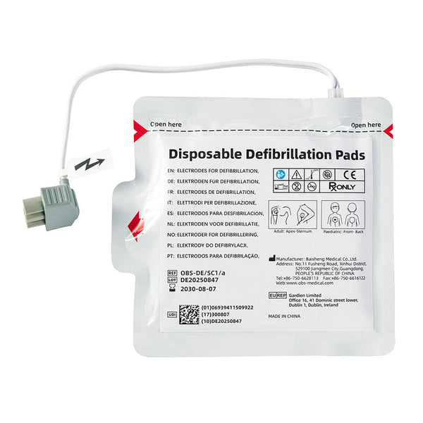 The front of the St John Ambulance HEART Smart Pads.