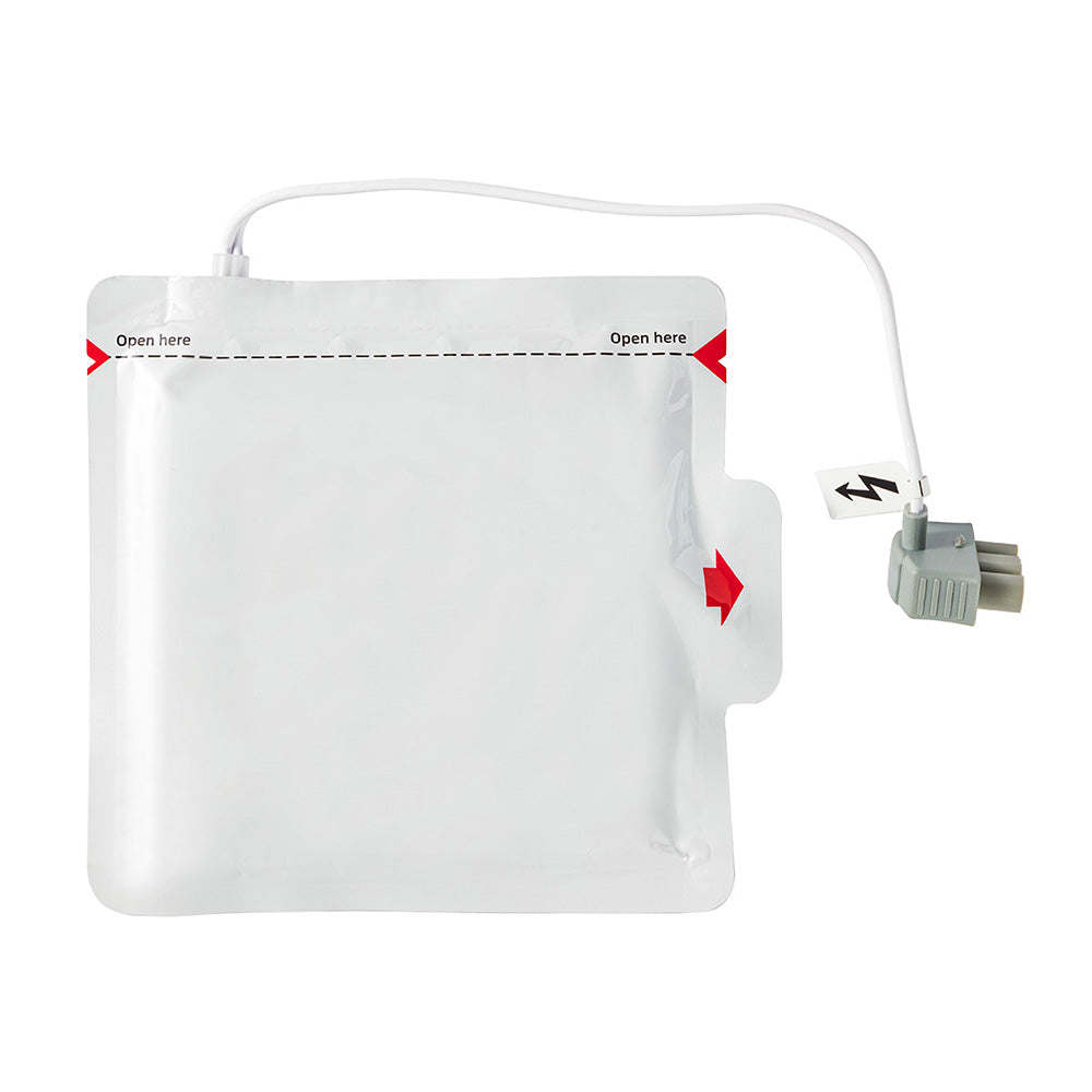 The back of the St John Ambulance HEART Smart Pads.