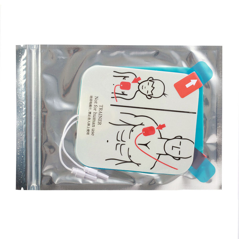 The front of the packaging for the St John Ambulance HEART Trainer Pads.