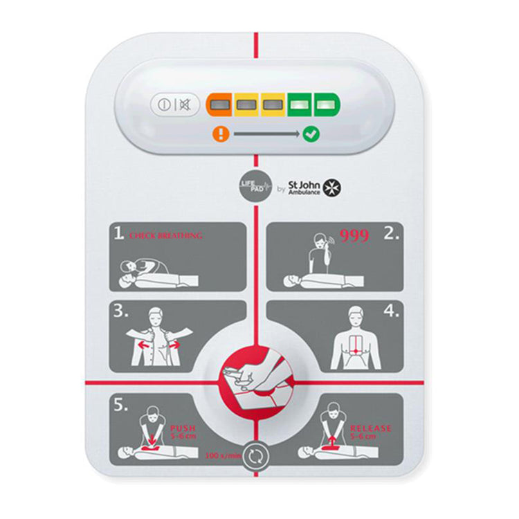 St John Ambulance LifePad Resuscitation Aid