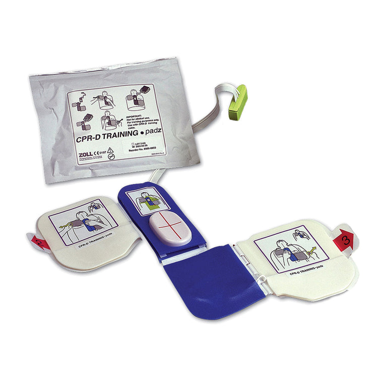 ZOLL AED Trainer 2 Five Replacement Gel Pads Image 1