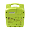 The back of the ZOLL AED Plus Fully Automatic Defibrillator.