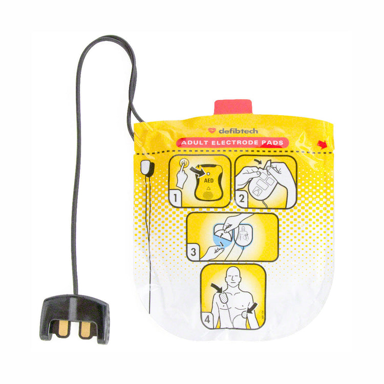Defibtech Lifeline View Adult Defibrillation Pads Image 1
