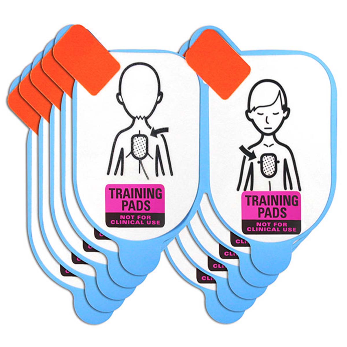 DDP-205TR set of 5 replacement chiild training pads