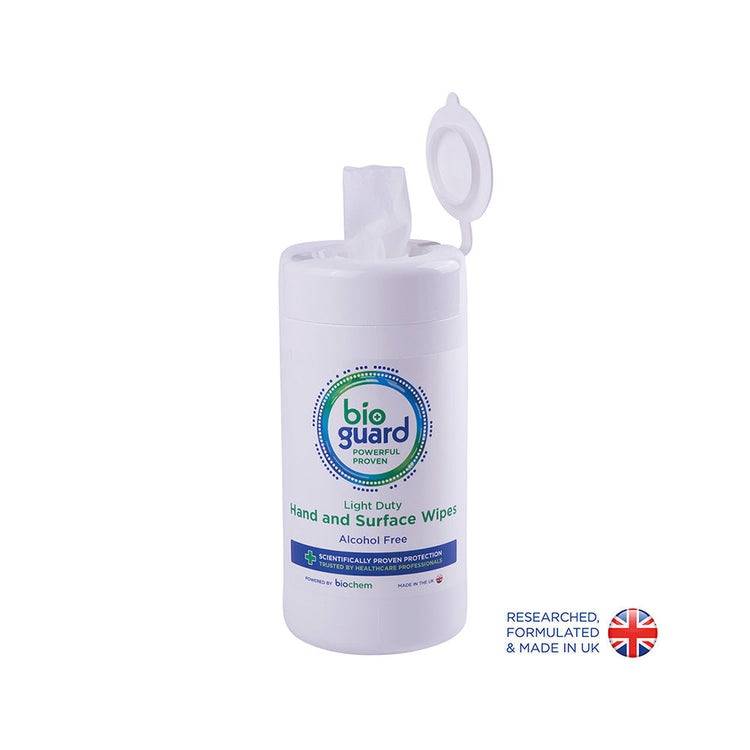 Bioguard Light Duty Hand and Surface Wipes (200 PACK)