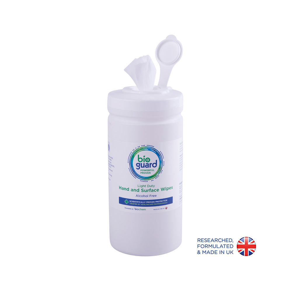 Bioguard Light Duty Hand and Surface Wipes (240 PACK)
