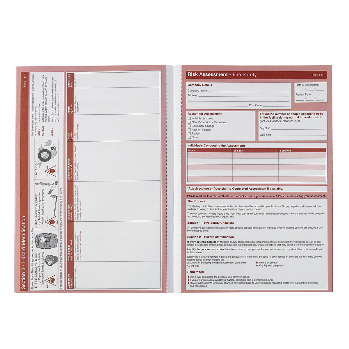 Fire Safety Risk Assessment Pack Image 2
