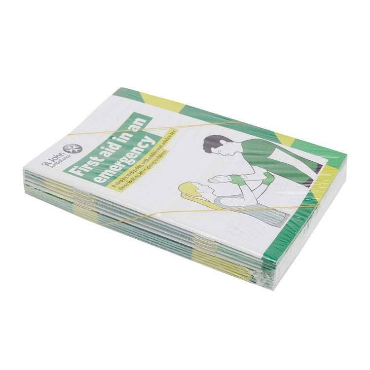 St John Ambulance First Aid in an Emergency Booklets (10 PACK) Image 2