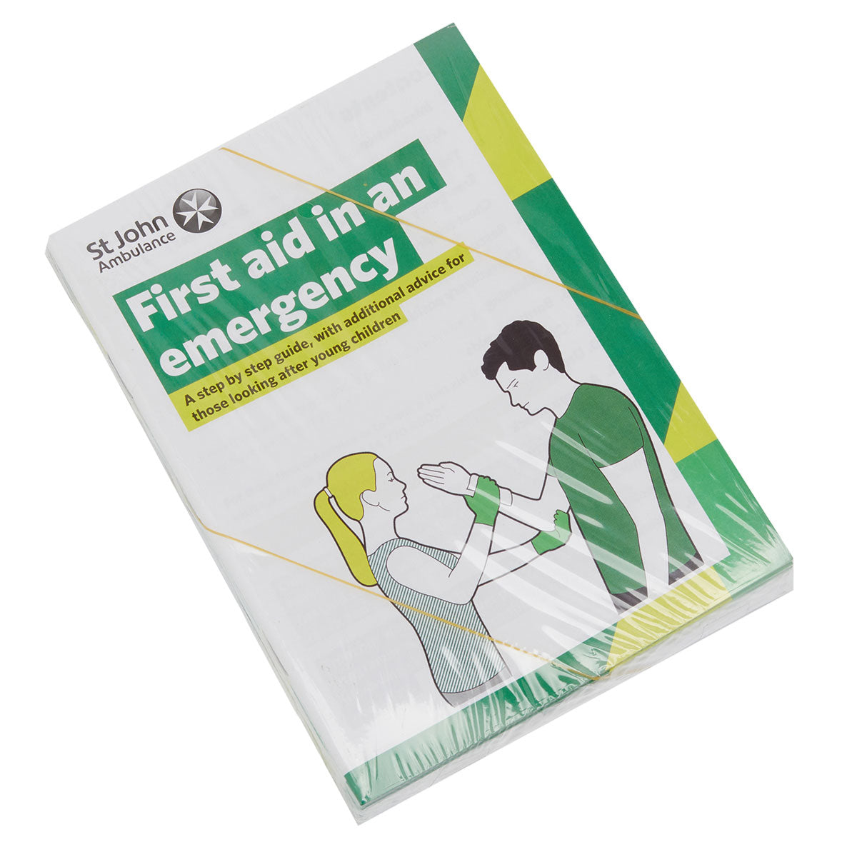 St John Ambulance First Aid in an Emergency Booklets (10 PACK) Image 1