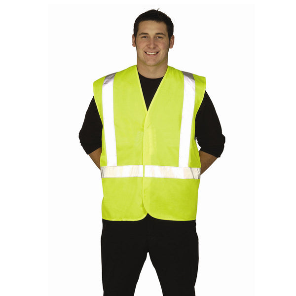 Supertouch Hi-Visibility Yellow Waistcoat XXL