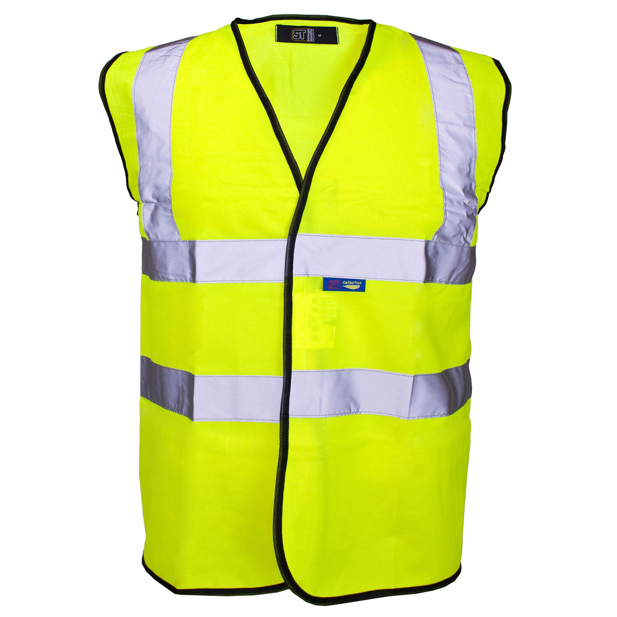 Supertouch Hi-Visibility Waistcoat Yellow Image 1