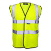 Supertouch Hi-Visibility Yellow Waistcoat S