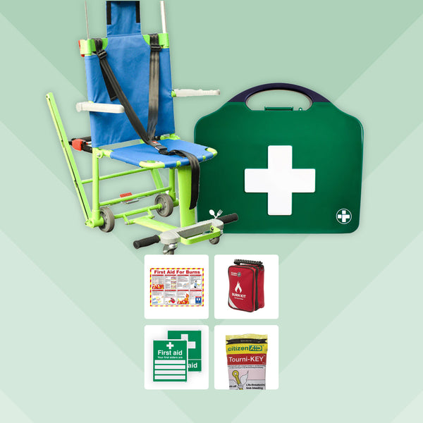 Catering First Aid Bundle + Evacusafe Evacuation Chair