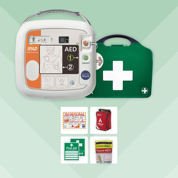 Catering First Aid Bundle + iPAD NFK200 Defibrillator