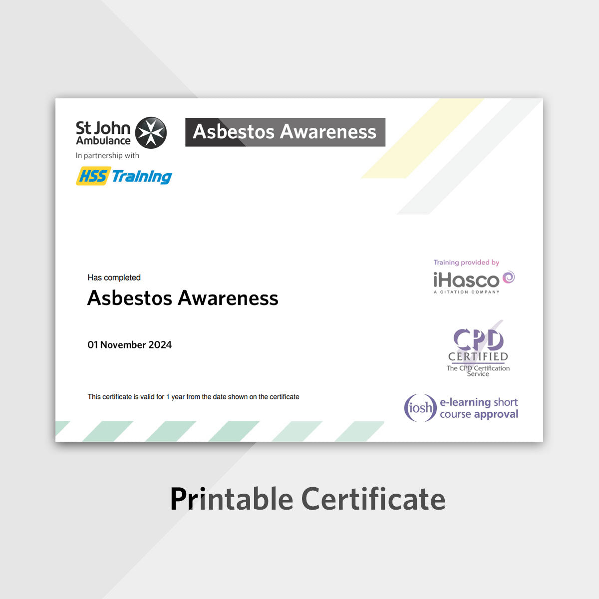 Asbestos Awareness eLearning