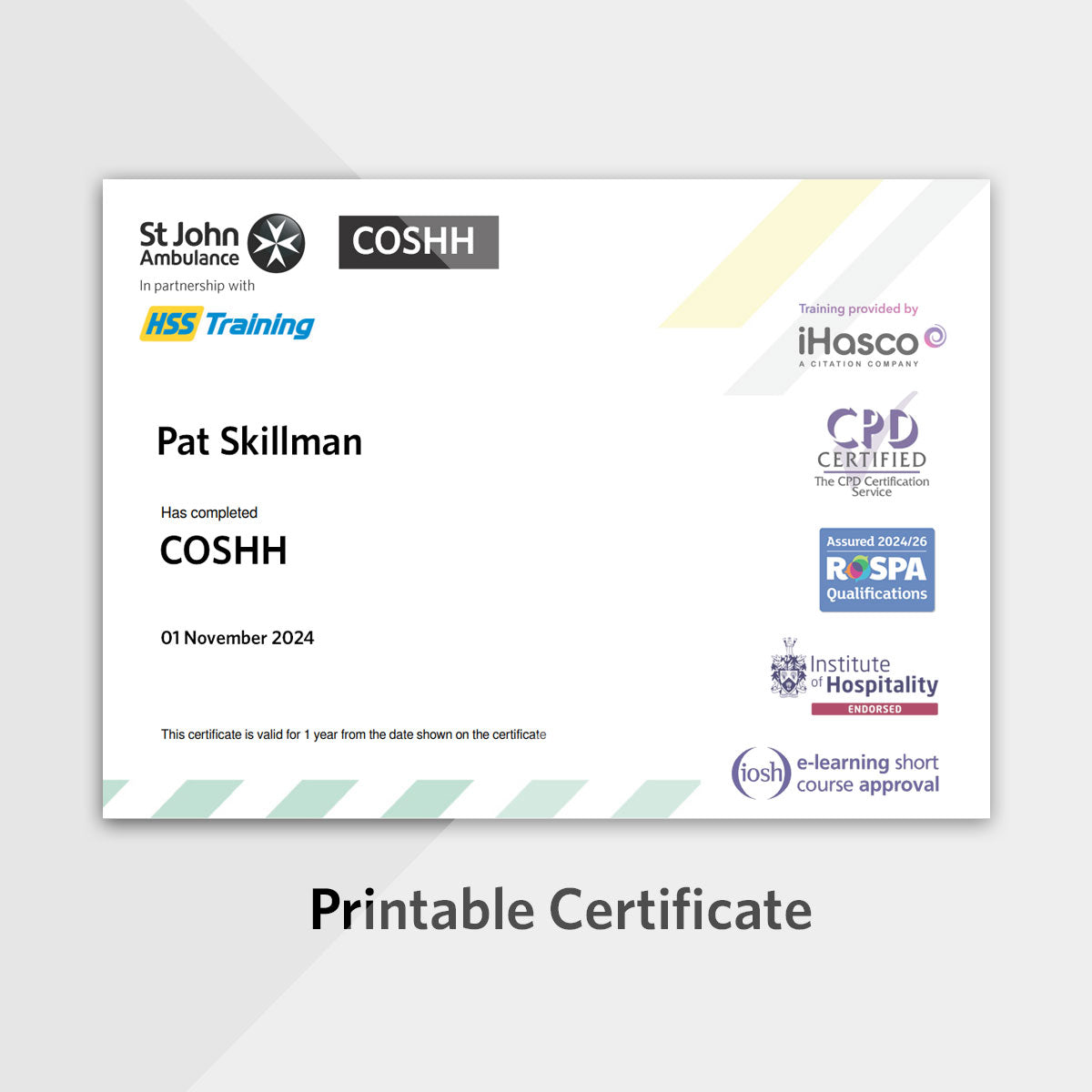 COSHH eLearning