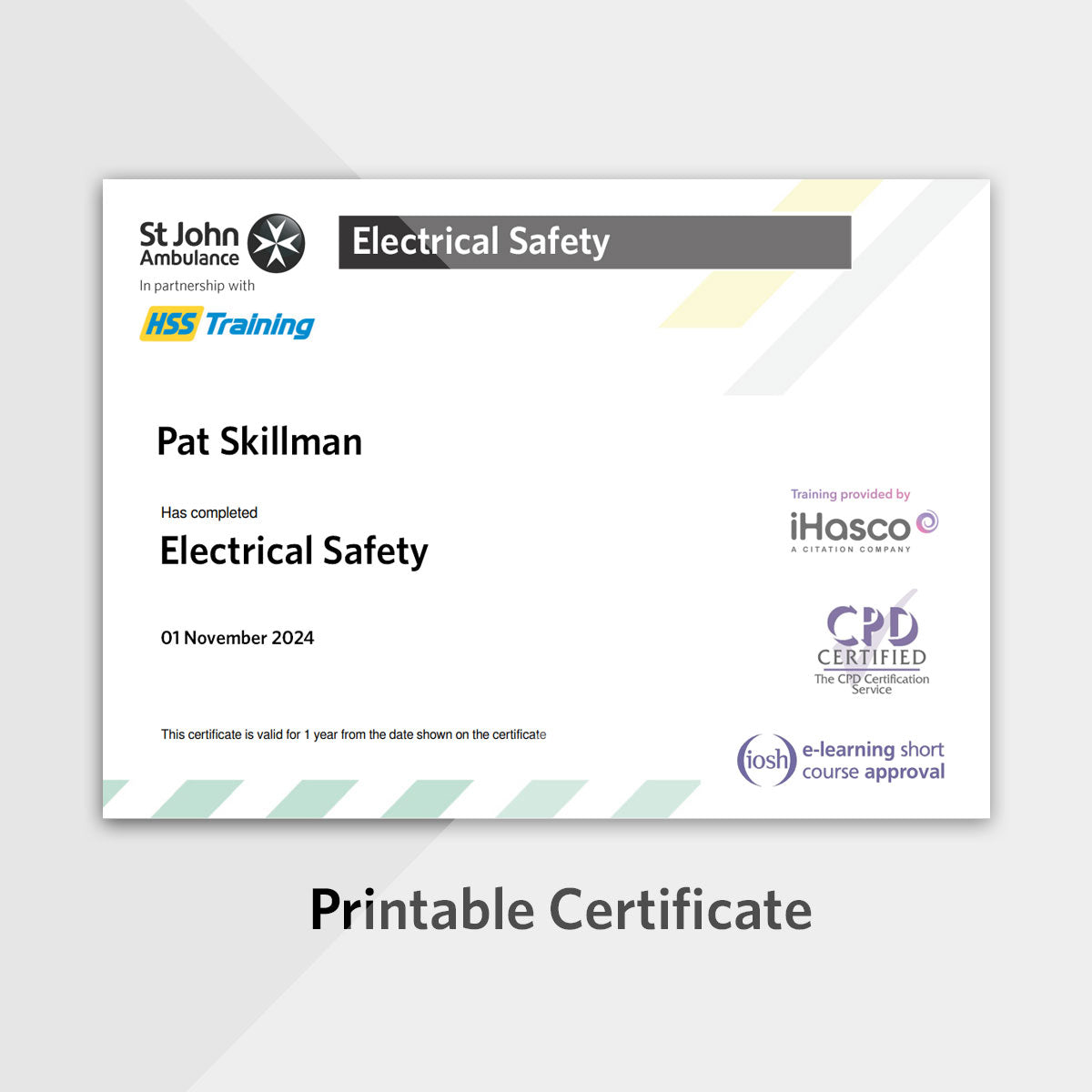 Electrical Safety eLearning