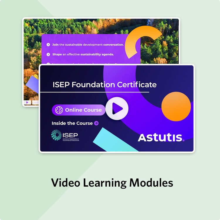 ISEP Foundation Certificate in Sustainability and Environmental Management eLearning