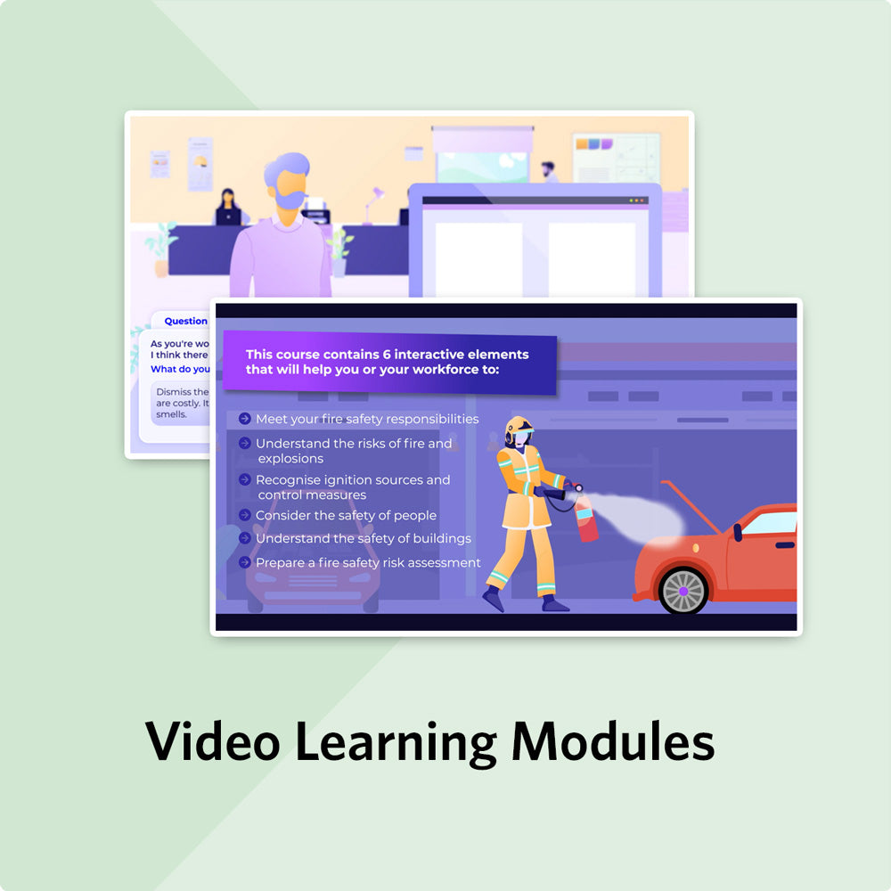 Video learning modules.