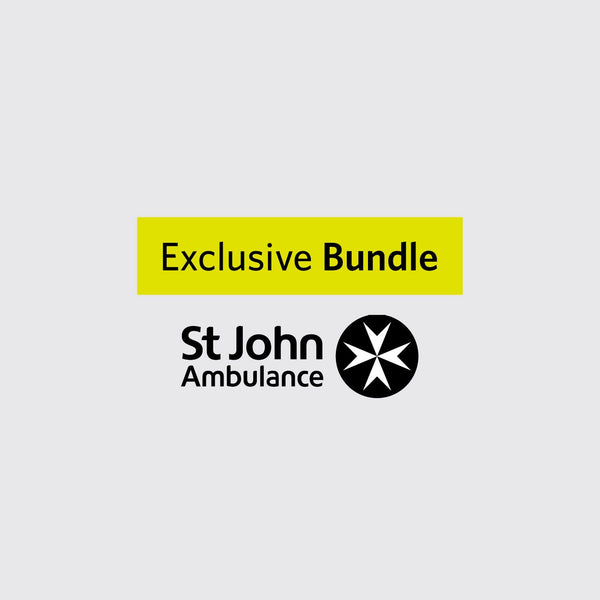 St John Ambulance Heart One Semi Automatic Defibrillator Bundle with Bracket