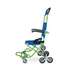 The side of the Evacusafe Tri-wheel Transit Chair.
