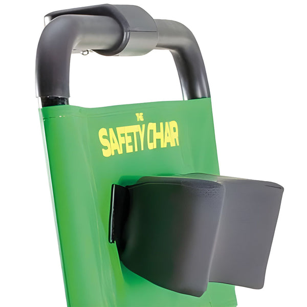 A close-up of the Safety Chair EV-9000's headrest.