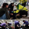 A collage of photographs showing learners taking part in a First Aid and Specialist Trauma (FAST) course.