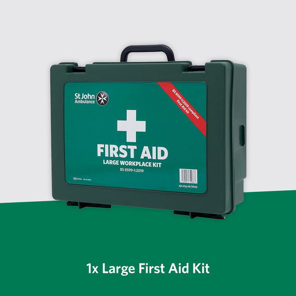 Office First Aid Bundle + Zoll AED Plus Defibrillator
