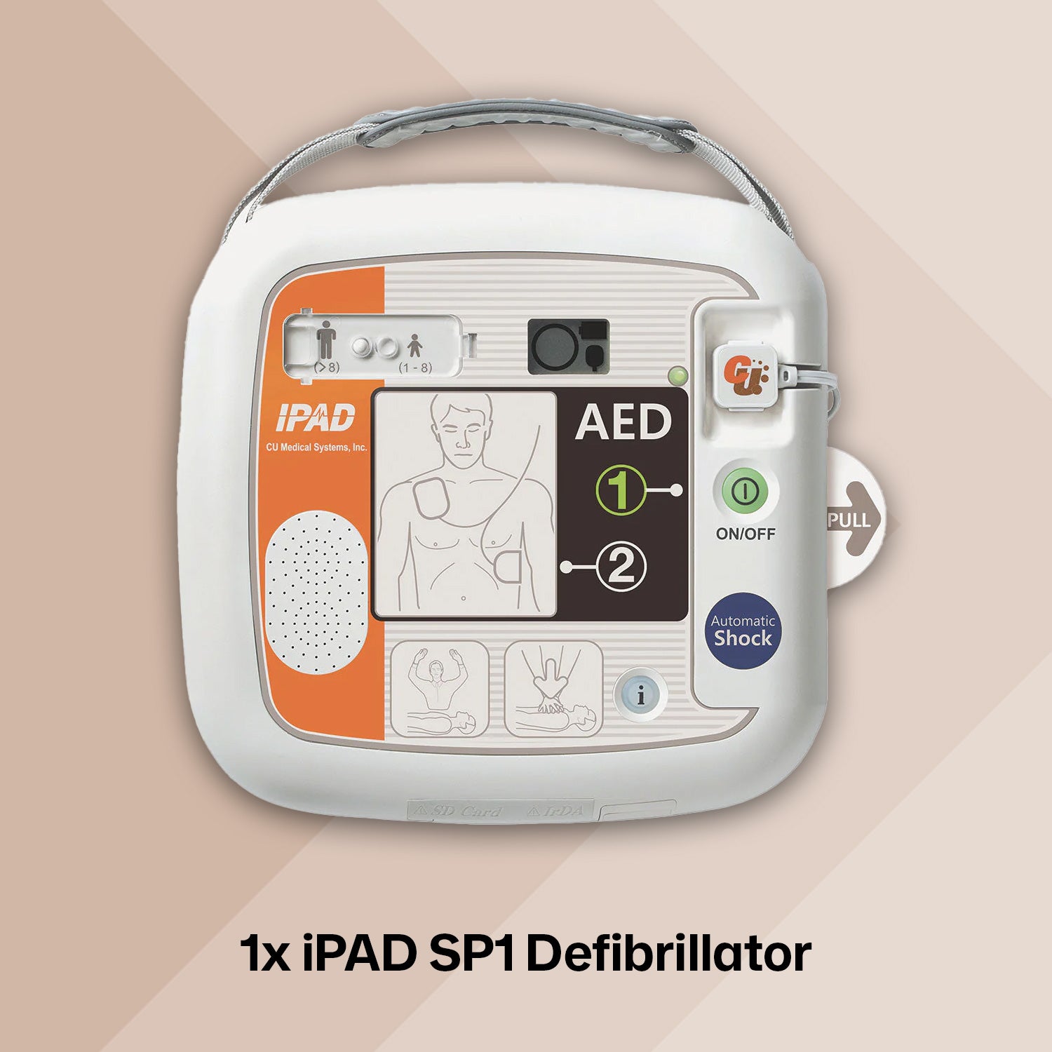 Office First Aid Bundle + iPAD NFK200 Defibrillator