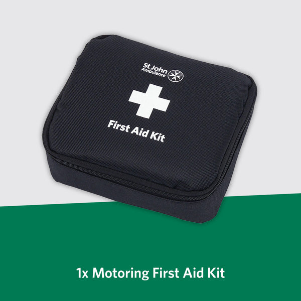Motoring First Aid Bundle + St John Ambulance Heart Two Defibrillator