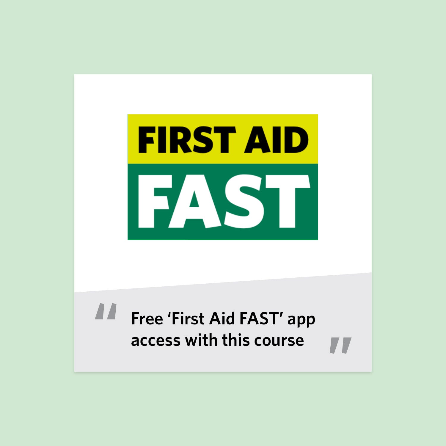 Paediatric First Aid