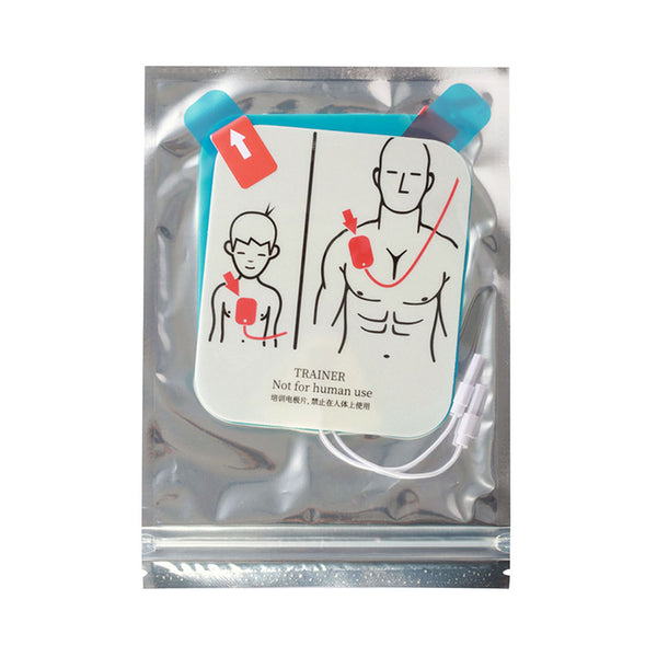 The front of the packaging for the St John Ambulance HEART Trainer Pads.