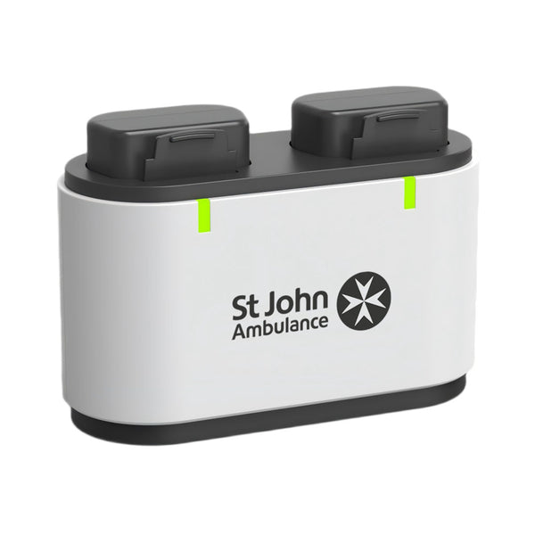 The St John Ambulance HEART Pocket Battery Charger.