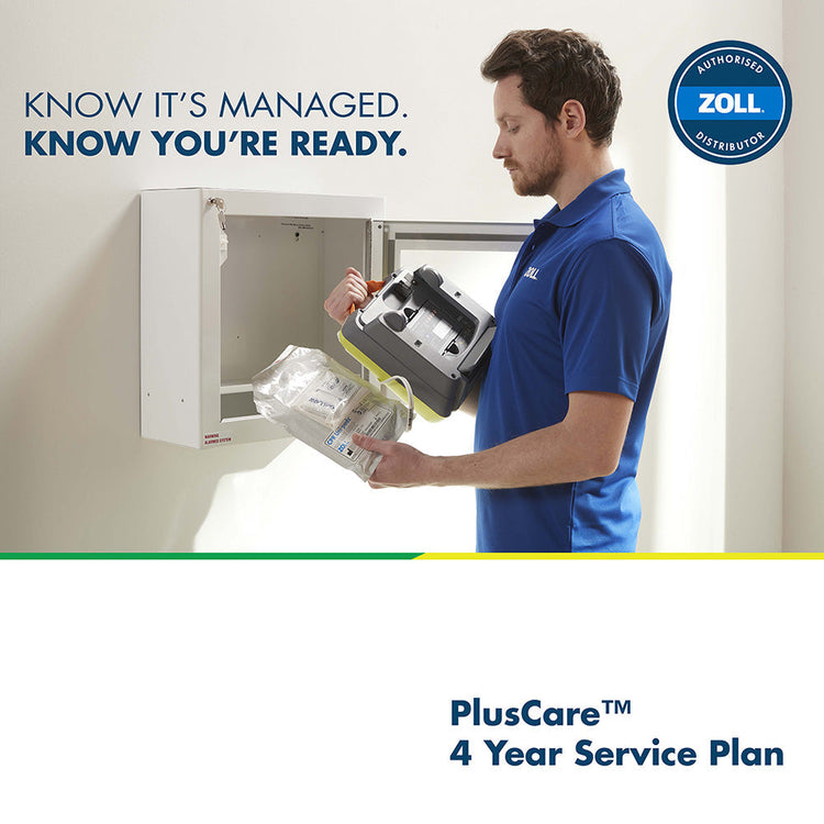 ZOLL PlusCare 4 Year Service Plan.