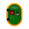 The DefibSafe 2 External Unlocked Cabinet, closed.