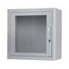 The ARKY Indoor Cabinet White, closed.
