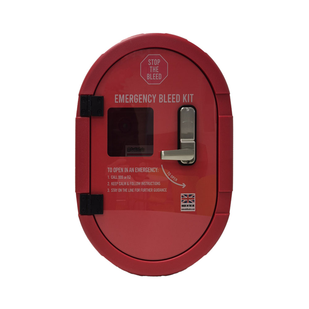 The DefibSafe 2 Bleed Control Cabinet, unlocked version.