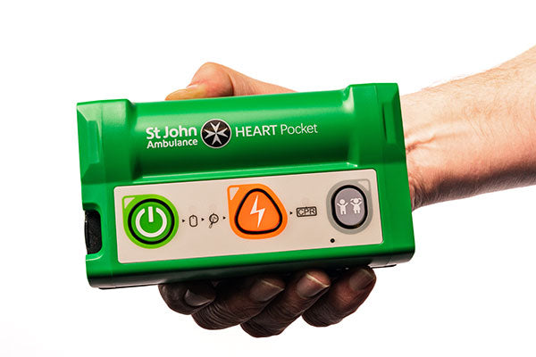 Heart Pocket Defibrillator - St John Ambulance